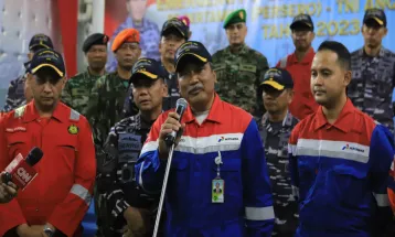 Pertamina dan TNI AL Lakukan Latihan Darurat untuk Perkuat Keamanan