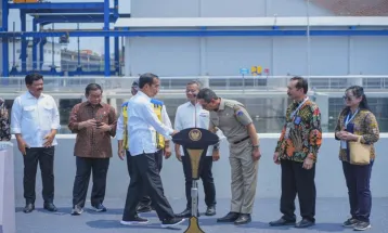 President Joko Widodo Launches Ancol Sentiong Water Pump Station, The Biggest in Indonesia!