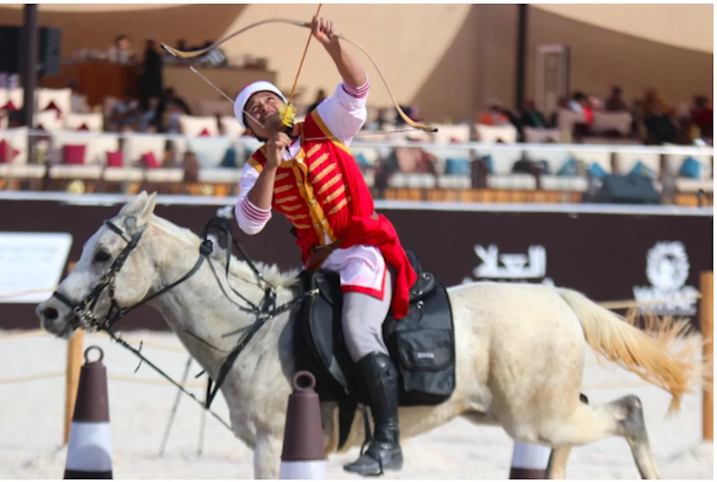 Muhammad Yahya Ayyash, Indonesian Athlete Wins Bronze at Al-Ula Horseback Archery World Cup 2023