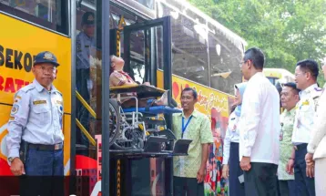 Pemprov DKI Jakarta Luncurkan 5 Bus untuk Anak Berkebutuhan Khusus