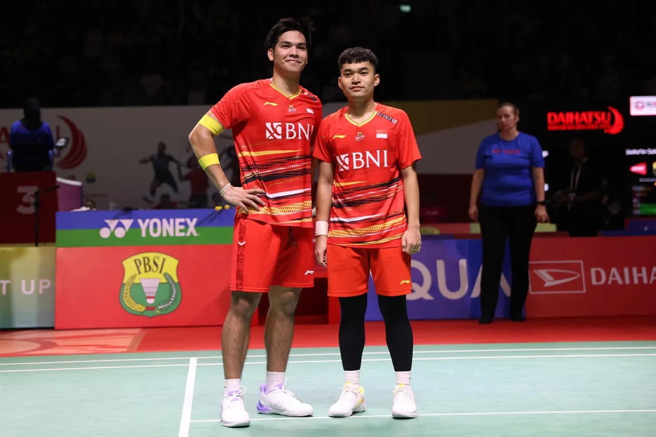 Leo /Daniel Raih Gelar Juara Ganda Putra di Indonesia Masters 2024