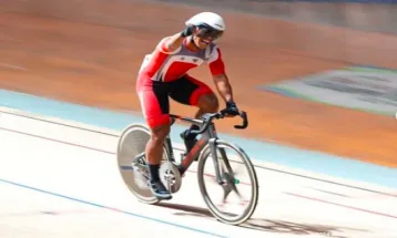 Terry Yudha Raih Medali Emas di Asian Track Cycling Championships 2024