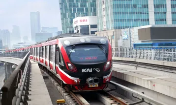 Greater Jakarta LRT Increases Daily Trips Starting March 1