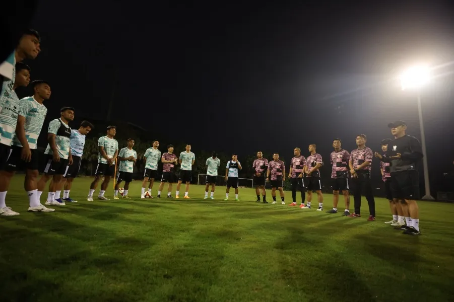 ⁠Tiba di Hanoi, Timnas Indonesia Langsung Latihan