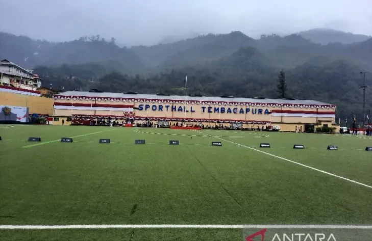 Viral Keindahan Lapangan Sepak Bola di Tembagapura Papua, Negeri di Atas Awan