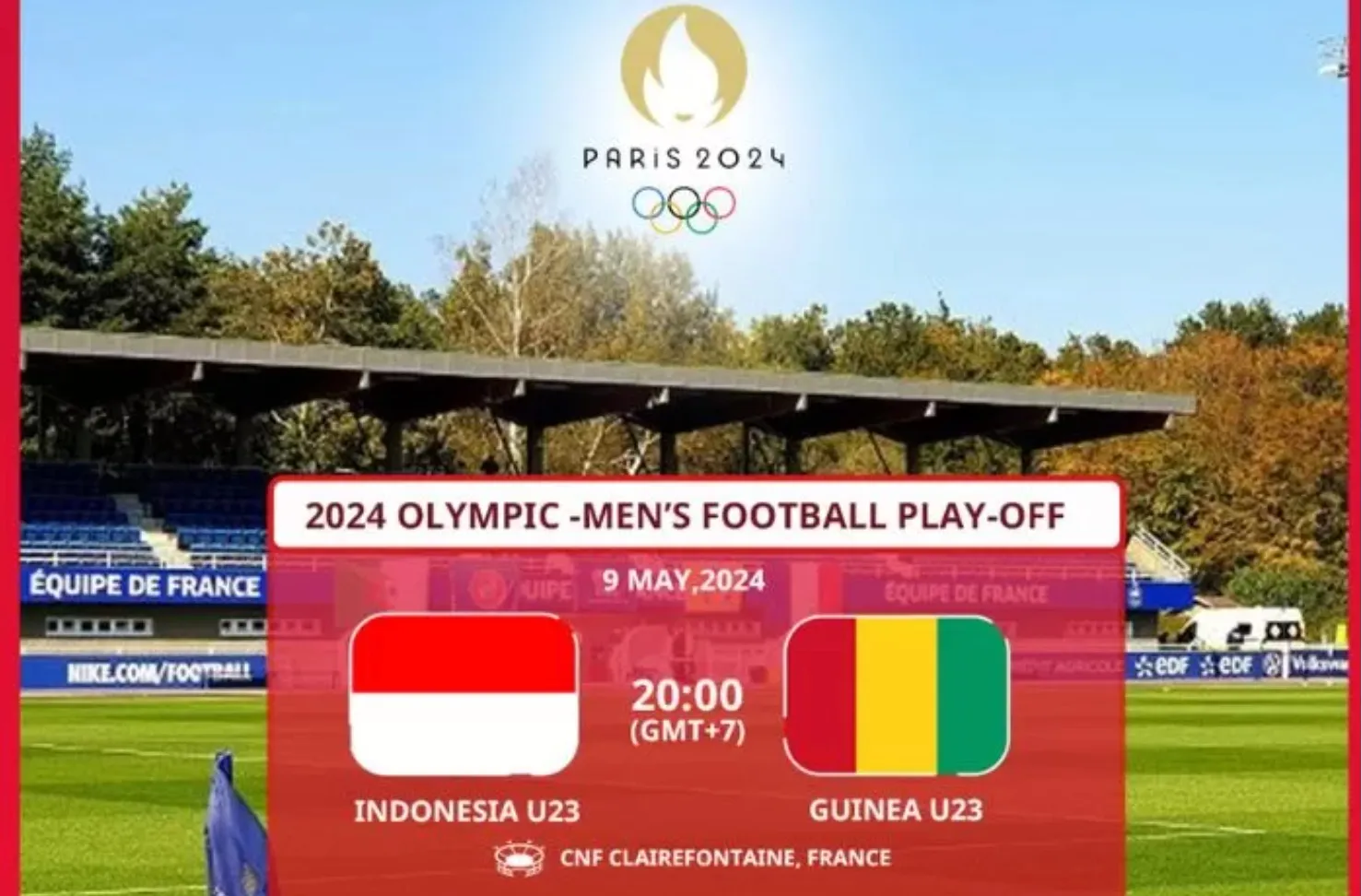 FIFA: Pertandingan Playoff Olimpiade 2024 Indonesia Lawan Guinea Digelar Tertutup