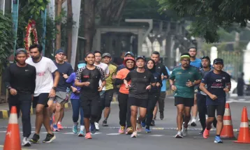 Vibes Sehat, Perwira Pertamina Healing dengan Berolahraga Lari