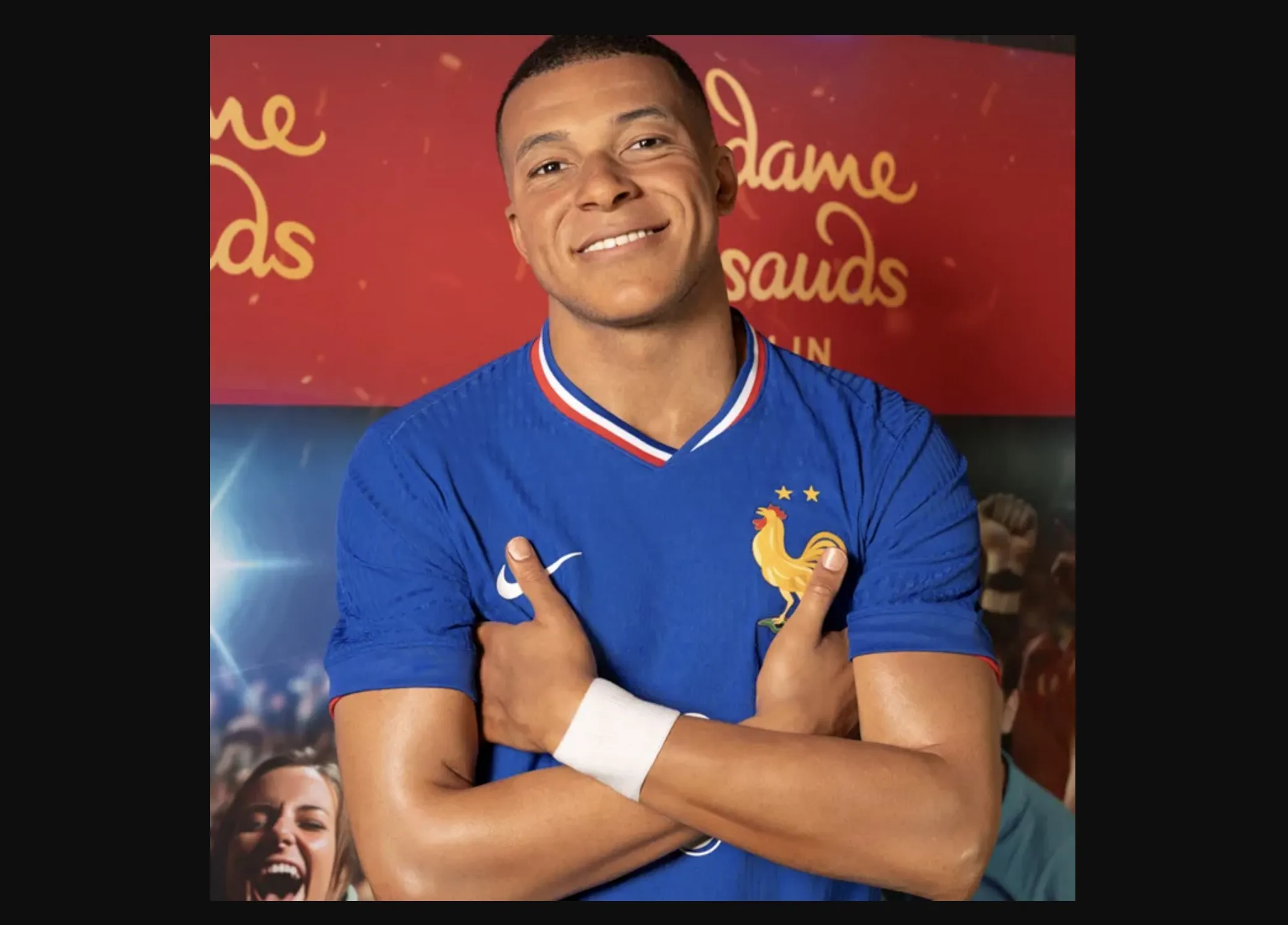 Kylian Mbappe Punya 'Kembaran' di Madame Tussauds