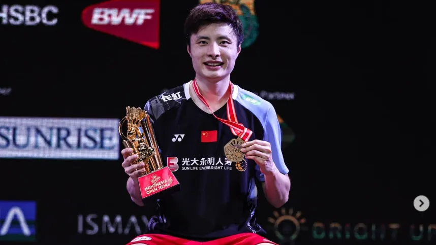 Shi Yu Qi Akhiri Penantian 35 Tahun Tiongkok, Juarai Indonesia Open