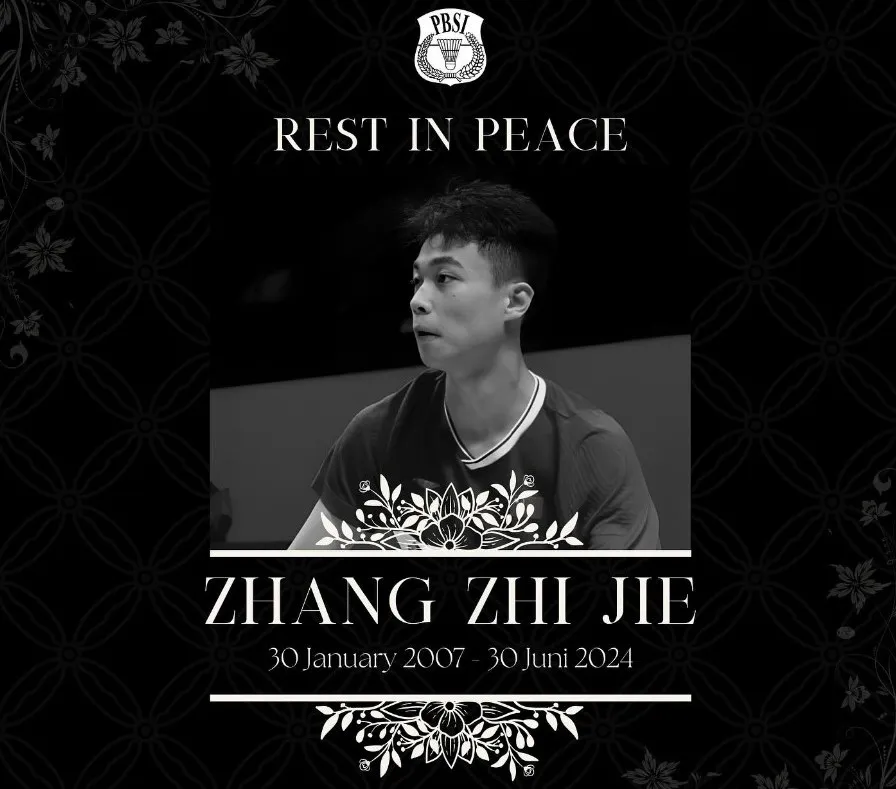 Profil Zhang Zhi Jie, Pebulu Tangkis China yang Meninggal Dunia Saat Bertanding di Yogyakarta