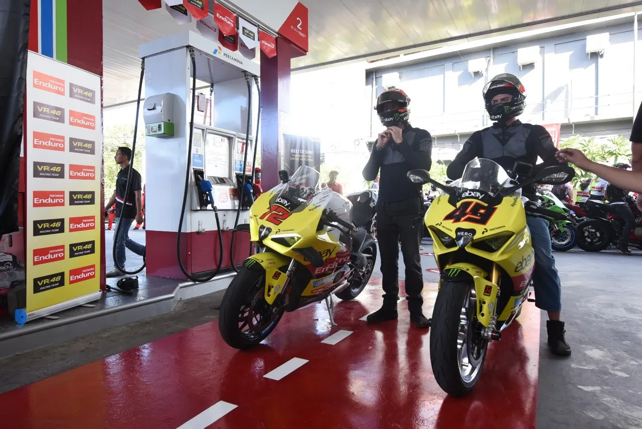 Pertama di Dunia, Pertamina Dukung Kesuksesan Meet and Greet dengan Pembalap VR46