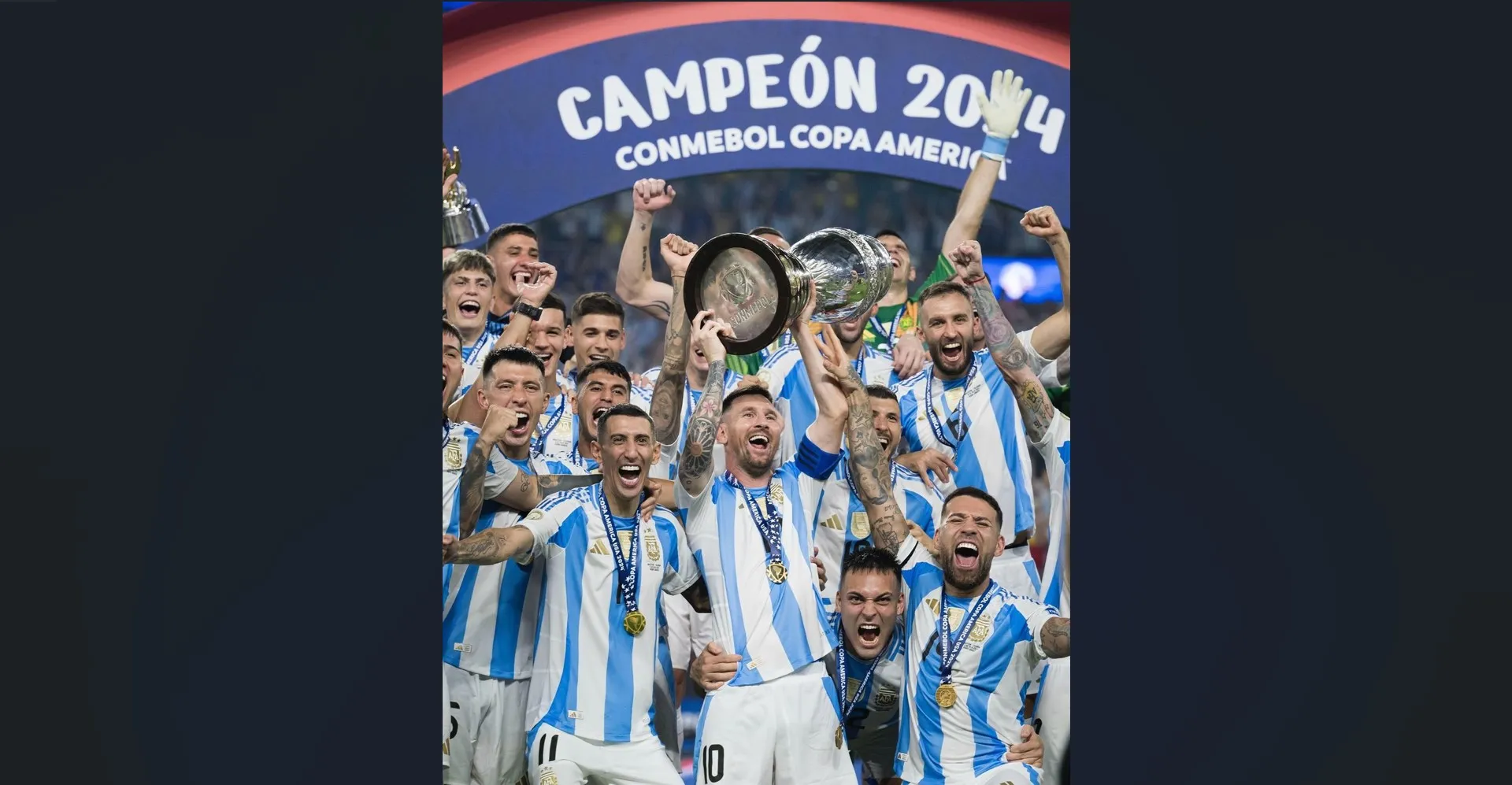 Argentina Juara Copa America 2024, Air Mata Sedih Messi Jadi Tangis Bahagia