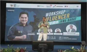 Erick Thohir Dorong Influencer BUMN Kuasai Ketrampilan Digital, Sukses Gelar Workshop ke-10 di Jawa Barat