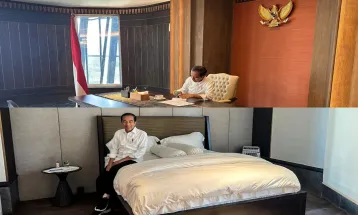 Penampakan Kantor dan Kamar Tidur Jokowi di Istana Garuda IKN