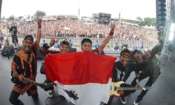 Band Metal asal Aceh Killa The Phia Mengguncang Panggung Wacken Open Air 2024