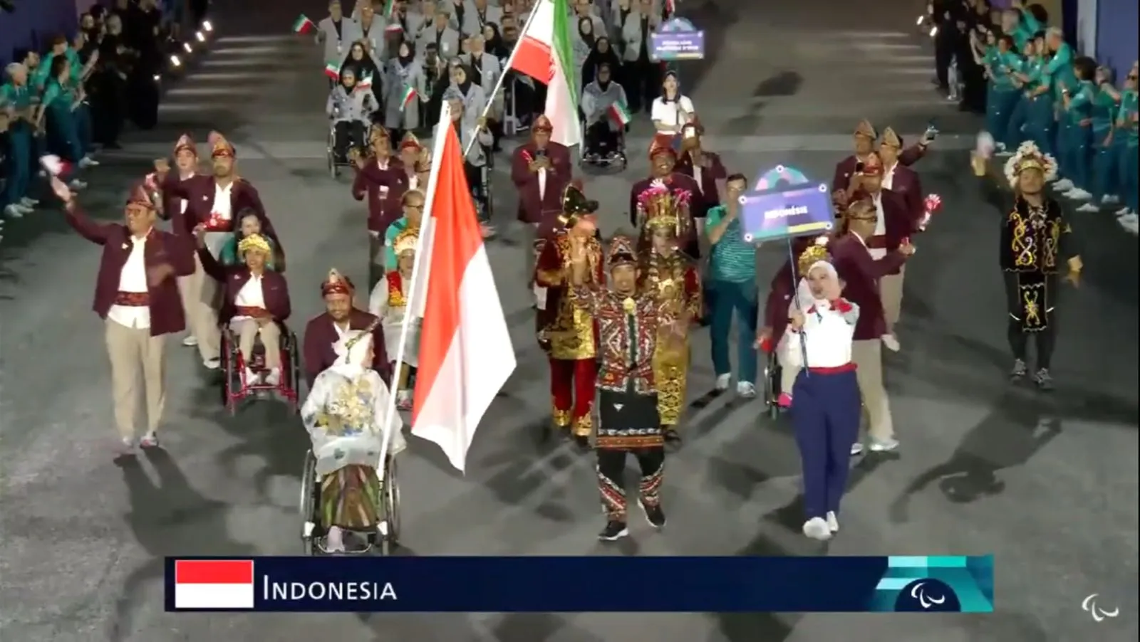 Indonesia Tampilkan Kekayaan Budaya Nusantara di Opening Ceremony Paralimpiade 2024