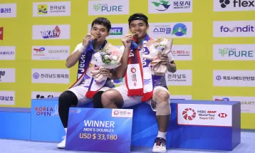 Leo/Bagas Win Korea Open 2024, Overcoming Top-seeded South Korean