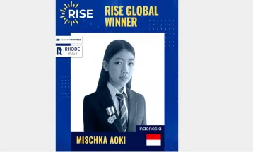 Raih Prestasi Tingkat Dunia, Mischka Aoki Juarai Kompetisi Global Rise For The World 2024