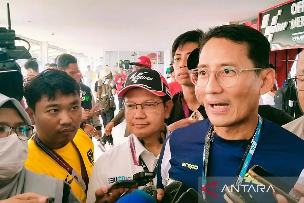 Sandiaga Uno Pastikan MotoGP Mandalika Tetap Berlanjut hingga 2027