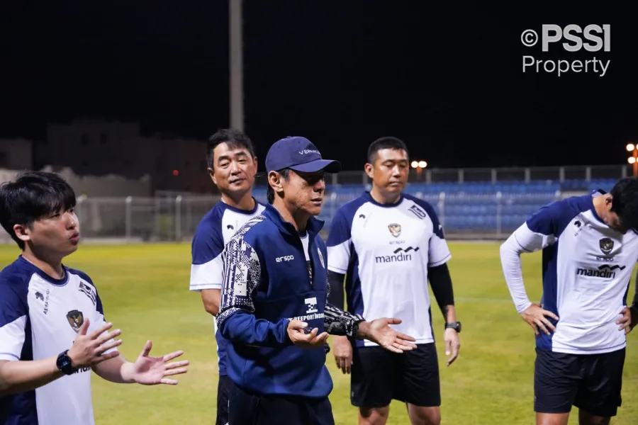 Shin Tae-yong Criticizes Referee Decision Following Indonesia's Draw with Bahrain