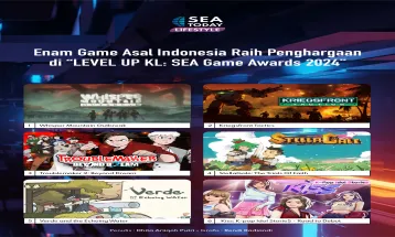 Enam Game Asal Indonesia Raih Penghargaan di LEVEL UP KL: SEA Game Awards 2024