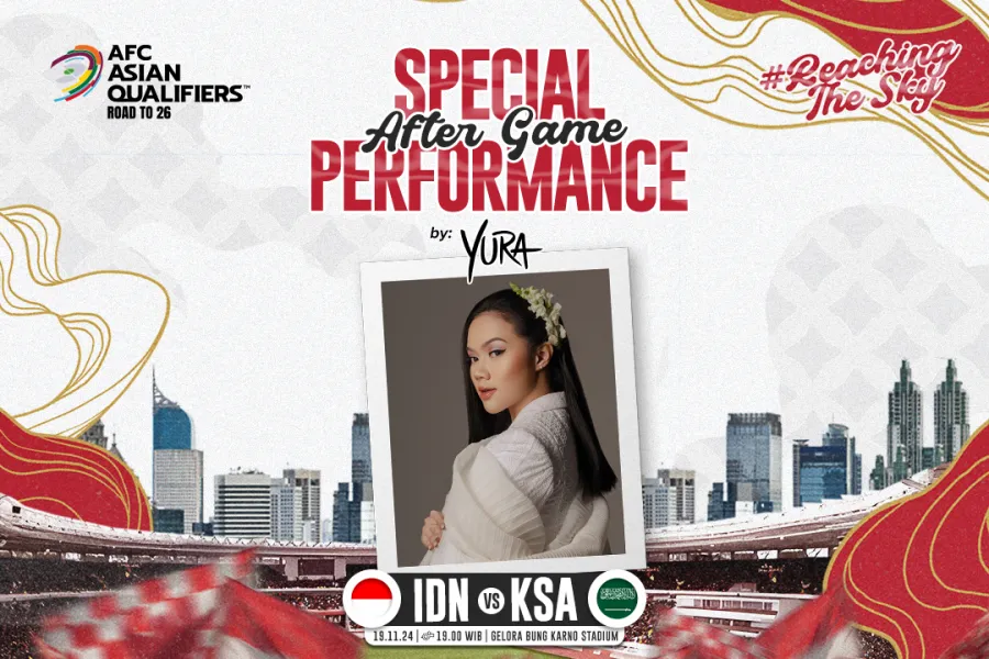 Yura Yunita Bakal Hibur Fans Garuda Usai Laga Timnas Indonesia vs Arab Saudi