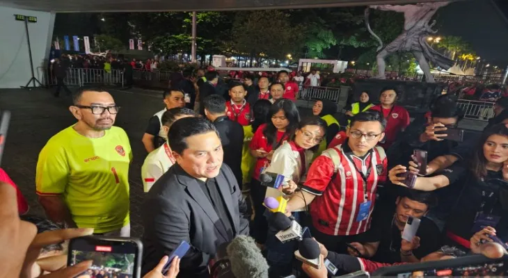 Timnas Indonesia Tekuk Arab Saudi 2-0, Erick Thohir Semringah