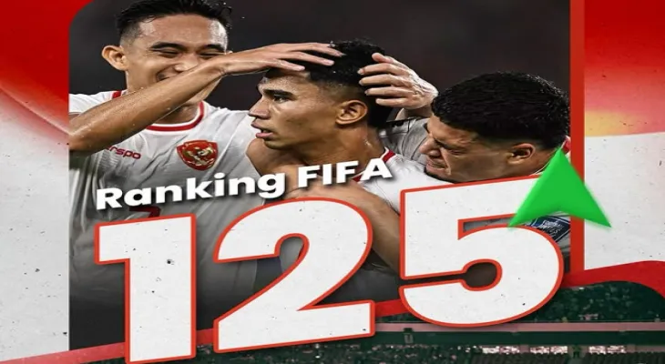 Indonesia's FIFA Ranking Jumps to 125, Erick Thohir Expresses Appreciation