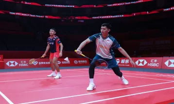 Tim Bulutangkis Indonesia Jajal Arena Jelang WTF 2024