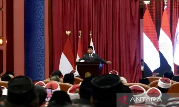 Pesan Presiden Prabowo ke Mahasiswa Indonesia yang Kuliah di Al-Azhar Kairo