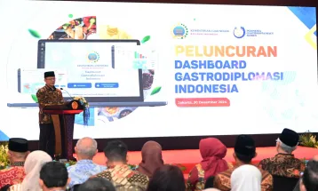 Menlu Luncurkan Dashboard Gastrodiplomasi sebagai Soft Power Diplomasi Indonesia