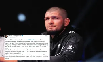 Khabib Nurmagomedov Responds After Being Removed from Frontier Airlines Flight