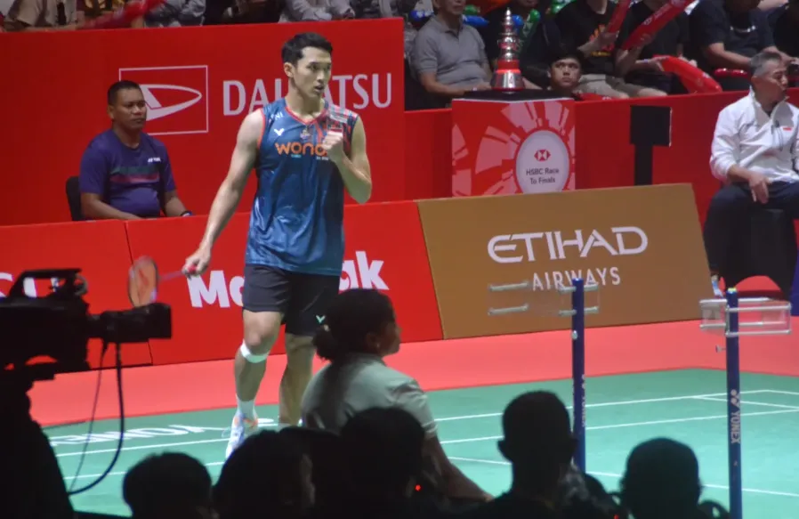 Jonatan Christie Reaches Indonesia Masters 2025 Final After Defeating Wang Tzu Wei