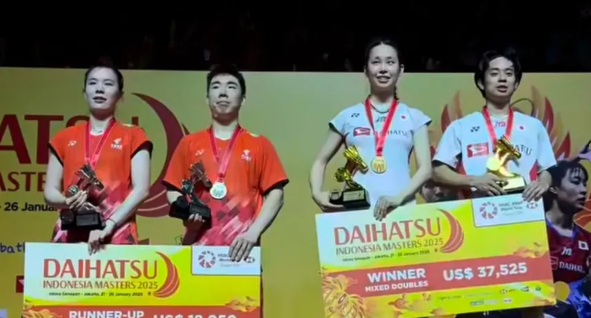 Midorikawa/Saito Win Indonesia Masters 2025 Mixed Doubles Title