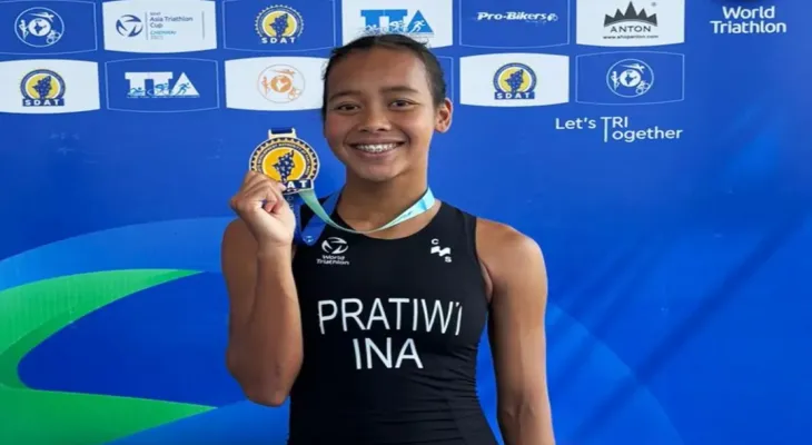 Ayu Pertiwi Martina Wins 2025 Asia Triathlon Cup Chennai