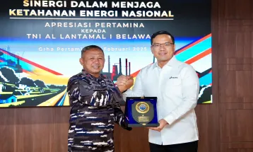 Ungkap Pencurian Avtur, Pertamina Beri Apresiasi Kepada Lantamal 1 Belawan